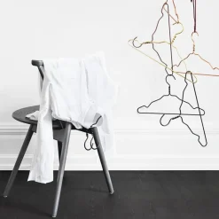 5 Perchas Alu, plata