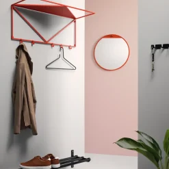 3 Perchas Triangel, negro