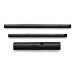2 percheros Sticks, set de 2, negro