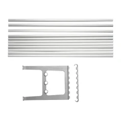 Accesorio banco Nostalgi 100 cm, Aluminio