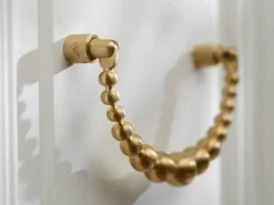 Aldaba para puerta Garden Glory, Brushed brass