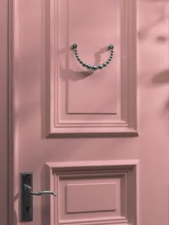 Aldaba para puerta Garden Glory, Plata