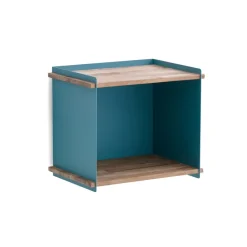 Almacenaje Box Wall, Aqua, teak