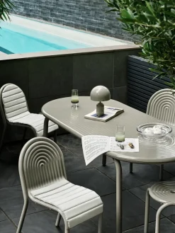 Almohadilla de asiento Groove Full Seat, Masilla