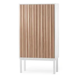 Aparador Collect 2013 roble, patas blancas