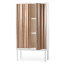 Aparador Collect 2013 roble, patas blancas