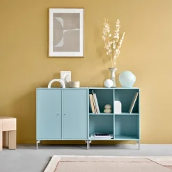 Aparador Pair, New white 101, patas lacadas en blanco