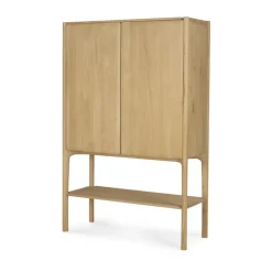 Aparador PI , Roble, 2 puertas, 110 cm