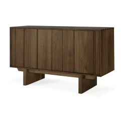 Aparador Pillar, Wild brown teak, 119 cm