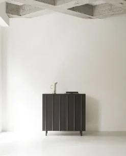 Aparador Rib 96x98,5 cm, Soft Black