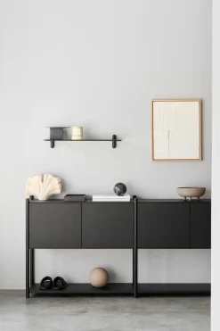 Aparador Sceene H, Roble teñido negro