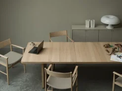 Aparador Volt 80x148 cm, Beige-acero inoxidable