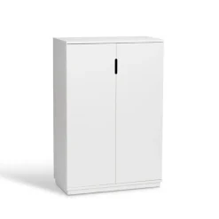 Armario Aoko 120 cm, Lacado blanco