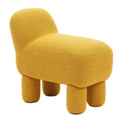 Asiento puff Lulu 36x65 cm, Yellow