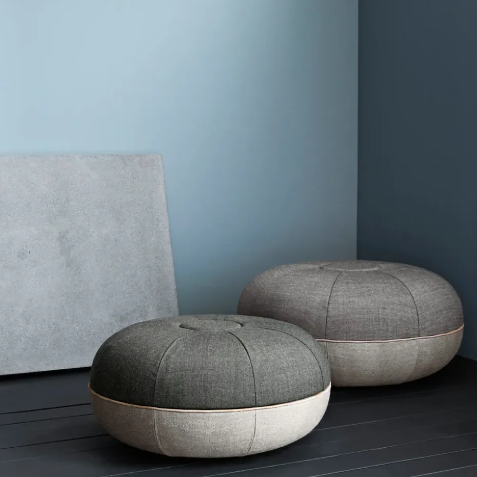 Asiento puff Pouf pequeño, Slate