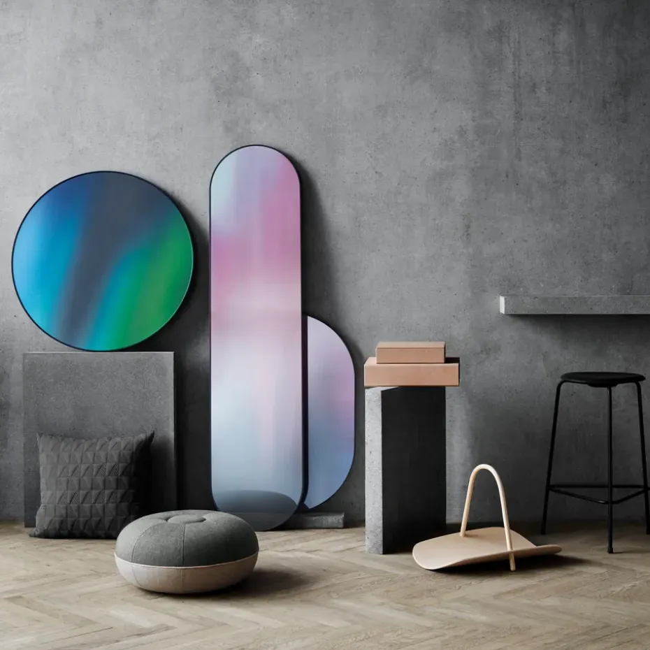 Asiento puff Pouf pequeño, Slate