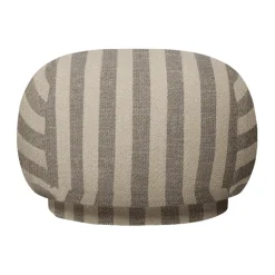 Asiento puff Rico pouf, Louisiana, Sand-off-white