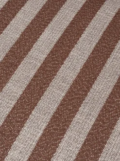 Asiento puff Rico pouf, Louisiana, Sand-chocolate