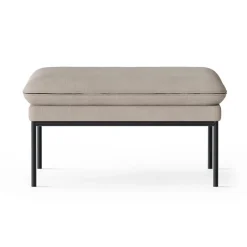 Asiento puffTurn pouf, Cotton linen naturalal