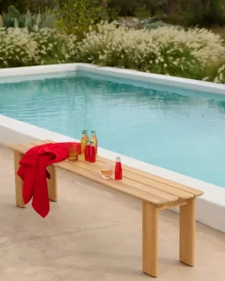 Banco Assemble, Teca, 180 cm