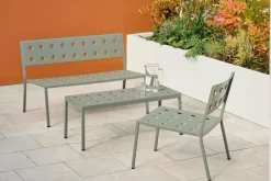 Banco Balcony Lounge 113,5×69 cm, Verde desierto