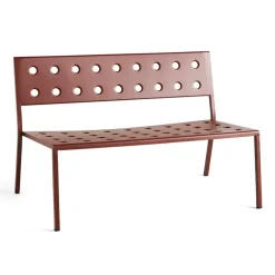 Banco Balcony Lounge 113,5×69 cm, Rojo hierro
