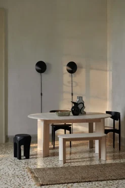 Banco Bevel 90 cm, Haya blanca aceitada