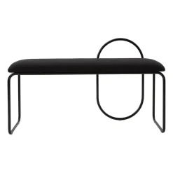 Banco bouclé Angui, Antracita