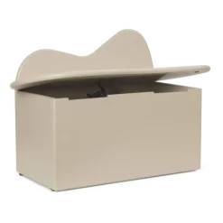 Banco con almacenaje Slope 75x38x51 cm, Cashmere