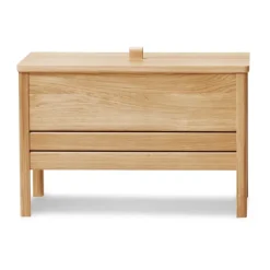 Banco con almacenamiento A Line 68 cm, Roble