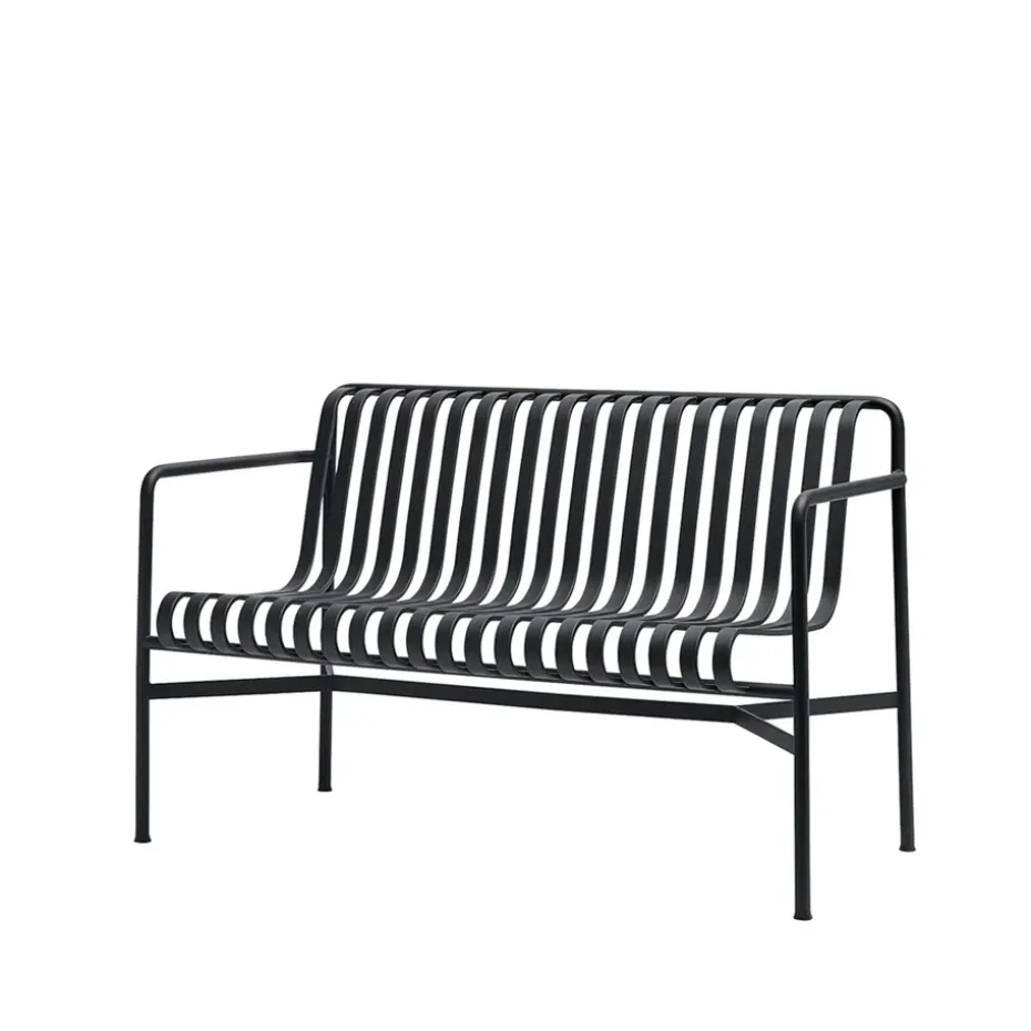 Banco con reposabrazos Palissade Dining, Anthracite