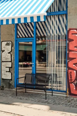 Banco con reposabrazos Palissade Dining, Anthracite