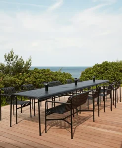 Banco con reposabrazos Palissade Dining, Anthracite