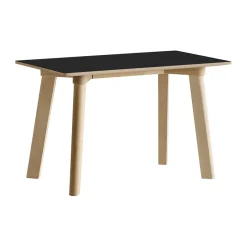 Banco CPH215 Deux 2.0, 75 cm, Black laminate-haya sin tratar