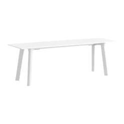 Banco CPH215 Deux 2.0, 140 cm, Pearl white-haya lacada