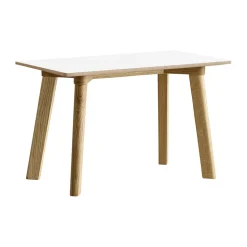 Banco CPH215 Deux 2.0, 75 cm, Pearl white-roble lacado