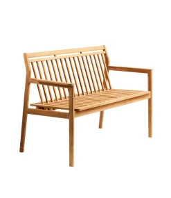 Banco de 2 plazas M12 Sammen, Teak-non treated