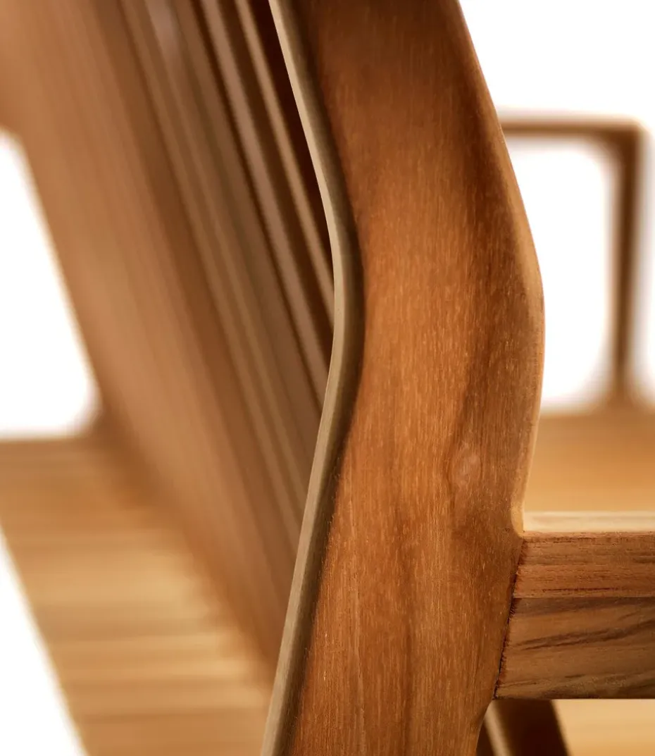 Banco de 2 plazas M12 Sammen, Teak-non treated