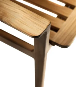 Banco de 2 plazas M12 Sammen, Teak-non treated