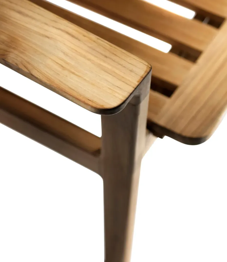 Banco de 2 plazas M12 Sammen, Teak-nature oiled