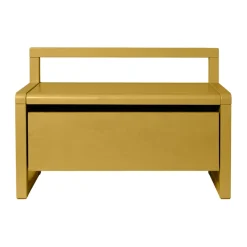 Banco de almacenamiento Little architect, Yellow, 60 × 30 × 41,2 cm