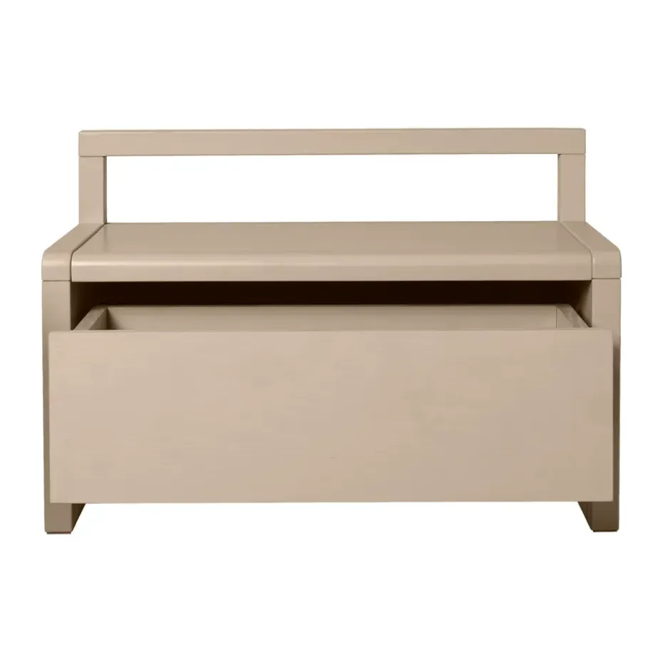 Banco de almacenamiento Little architect, Cashmere, 60×30×41,2 cm