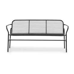 Banco de comedor Vig, Negro