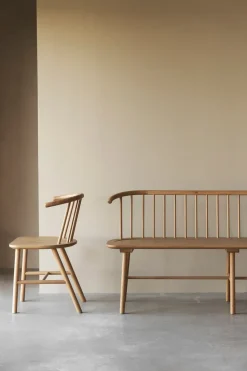 Banco de comedor VIOR, Roble lacado