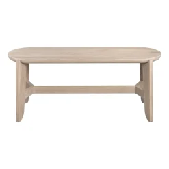 Banco Eli 110x39,5x45 cm, Roble