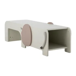 Banco Ferdinand 110x32 cm, Gris