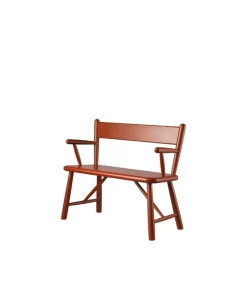 Banco infantil P11, Beech red painted