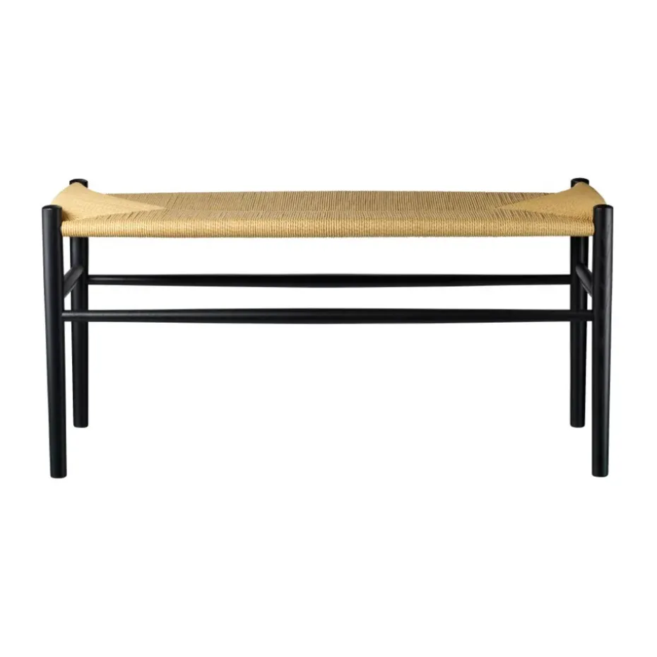 Banco J163 Piano, Oak black painted-nature