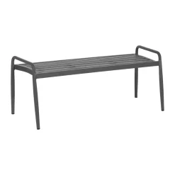 Banco Messina 51x124 cm, Anthracite