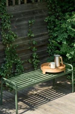 Banco Messina 51x124 cm, Moss green